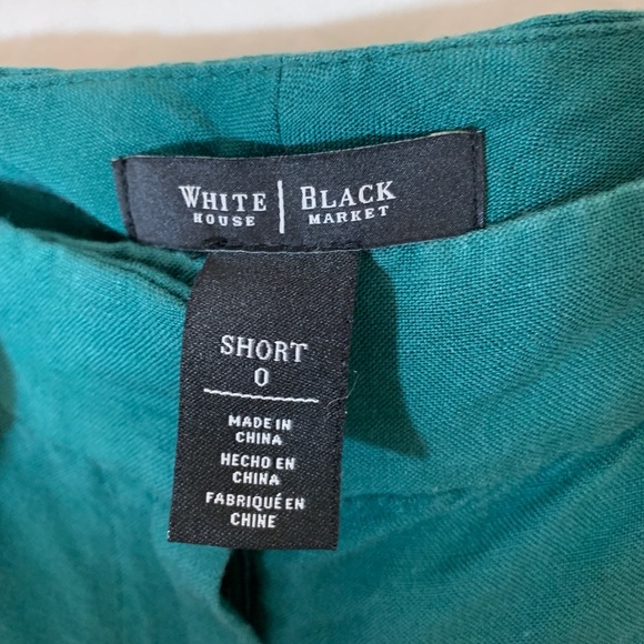 White House Black Market Linen Shorts Size 0 - Picture 6 of 11